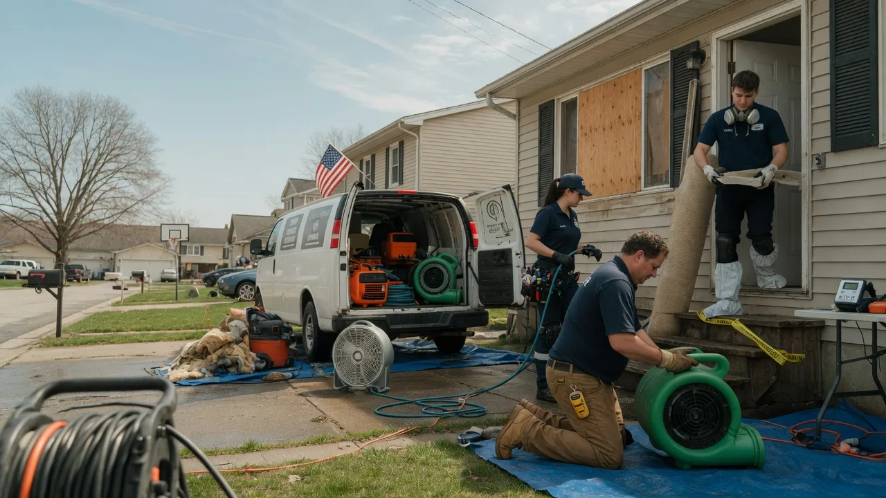 Water Damage Restoration in Franklin Park, IL near me